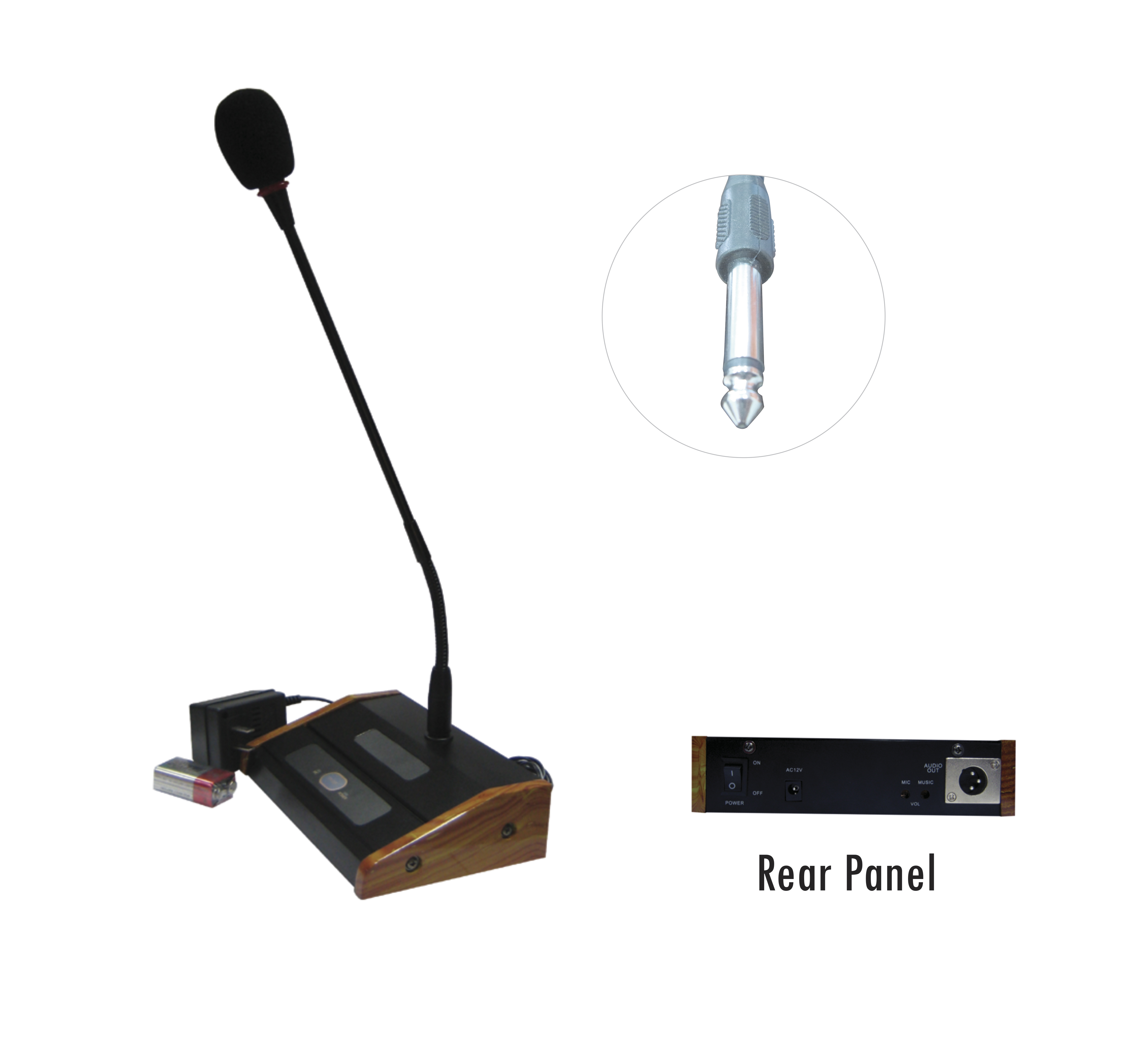 Конденсаторный настольный микрофон ITC T-521A